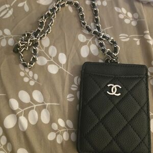 CHANEL GWP Black Quilted Chain Bag